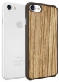 Набор из двух чехлов-накладок для iPhone 7 Ozaki O!coat Jelly + Wood