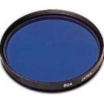 Цветной синий фильтр 52 мм